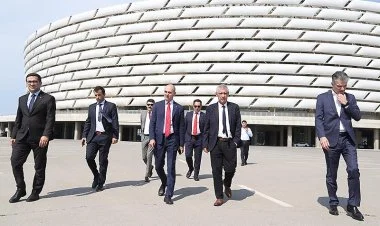 Fernandu Santuş Bakıda idman obyektləri ilə tanış olub