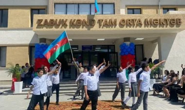 Laçında 32 il sonra ilk "Son zəng" tədbiri keçirilib