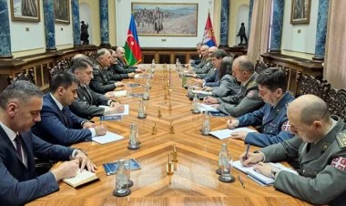 Baş Qərargah rəisinin Serbiyaya rəsmi səfəri başlayıb