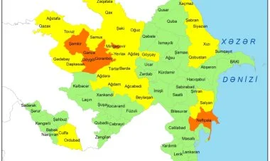 Küləkli hava şəraiti ilə bağlı sarı və narıncı xəbərdarlıq