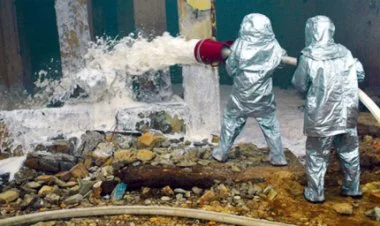 Bakıda doğum evinin ərazisində yanğın olub