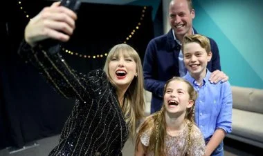 Şahzadə Uilyam Teylor Sviftin konsertində iştirak edib