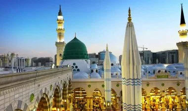 Azərbaycandan Həcc ziyarətinə gedən zəvvarlar Mədinəyə gəlib