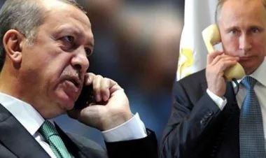 Ərdoğan Putinə zəng vurub