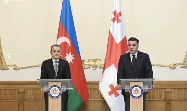 Ceyhun Bayramov gürcüstanlı həmkarı ilə görüşdü YENİLƏNİB