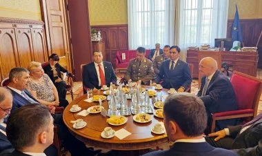 Zakir Həsənov Macarıstanda görüş keçirdi