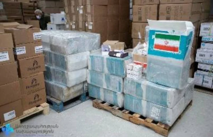 İran Ermənistana yardım göndərdi