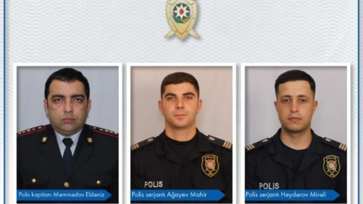 Bü gün qətlə yetirilən polislərin kimliyi açıqlandı