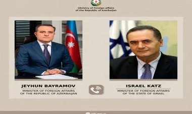 Ceyhun Bayramov İsrail XİN başçısı ilə telefonla danışıb
