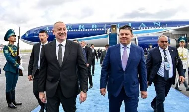 İlham Əliyev  Astanaya işgüzar səfərə gəlib YENİLƏNİR