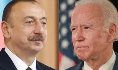 İlham Əliyev Cozef Baydeni təbrik edib