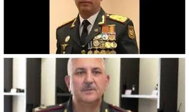 İki general tutduğu vəzifədən azad olunub