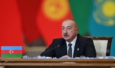 İlham Əliyev "ŞƏT plyus" toplantısında çıxış edib VİDEO