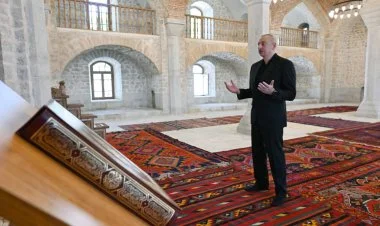 Prezident İlham Əliyev Qarabağdadır FOTO