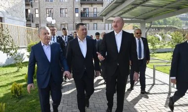 Azərbaycan, Özbəkistan və Qırğızıstan prezidentləri Şuşada