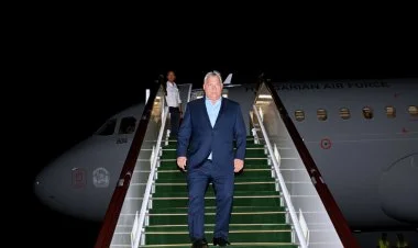 Viktor Orban Füzuliyə gəldi