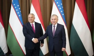 Viktor Orban və Şavkat Mirziyoyev Şuşada müzakirə aparıblar