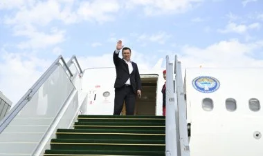 Sadır Japarovun Azərbaycana səfəri başa çatıb