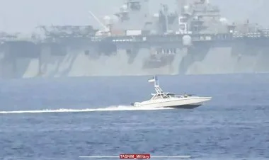 İranda Hərbi Dəniz Qüvvələrinə məxsus gəmi qəzaya uğrayıb