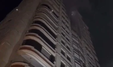 Bakıda yaşayış binasında yanğında 60 nəfər təxliyə edilib