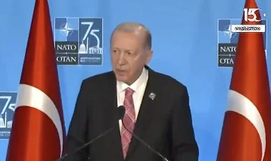 Ərdoğan Vaşinqtonda mətbuat konfransı keçirib VİDEO