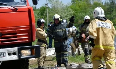 Çeçenistanda qaz balonları partlayıb, beş nəfər ölüb VIDEO