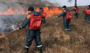 Yakutiyada təbiət yanğınlarının sahəsi 936 min hektarı ötüb