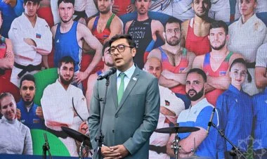 İdmançılarımızın Paris Olimpiadasına yolasalma mərasimi