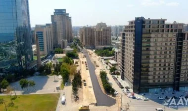 "Cavanşir" körpüsünün yerində asfaltlanma başlanılıb