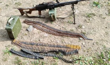 Azad olunan ərazilərdə silah-sursat tapıldı