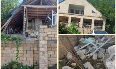 Xaçmazda qaz sızmasından partlayış olub, yaralılar var