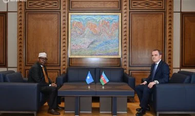 Ceyhun Bayramov Somalidən olan həmkarı ilə görüşüb YENİLƏNİB