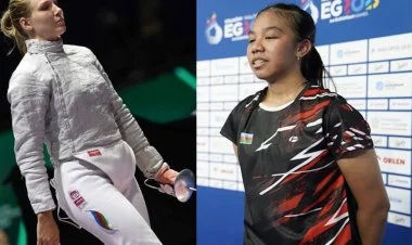 Badmintonda da uduzduq, qılıncoynatmada da