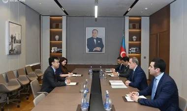 Ceyhun Bayramov Pakistanın yeni səfirini qəbul edib