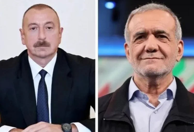 İlham Əliyev Məsud Pezeşkiana zəng edib