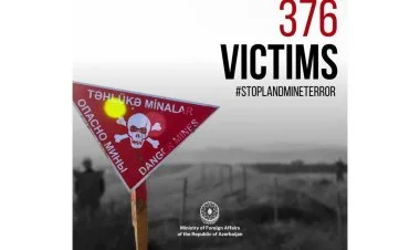 XİN mina təhlükəsilə bağlı beynəlxalq ictimaiyyətə səsləndi