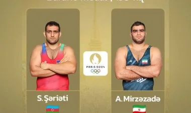 Güləşçimizin bürünc medal görüşündə rəqibi məlumdur