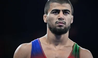 Azərbaycan güləşçisi Paris Olimpiadasının yarımfinalında