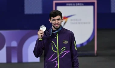 Taekvondoçumuz Paris Olimpiadasında  gümüş medal qazandı