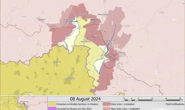 Ukrayna ordusu Rusiya ərazisinin 155 kv km-nə nəzarət edir