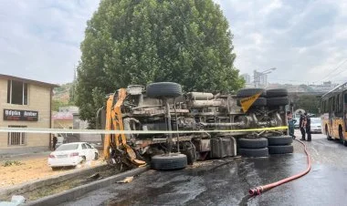 İrəvanda ağır yol qəzası olub