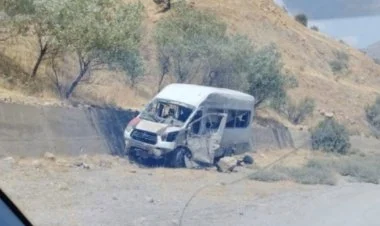 Türkiyədə avtobus partlayıb