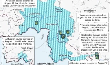 Ukrayna ordusu Kursk vilayətində irəliləməyə davam edir