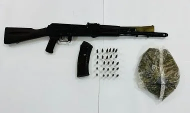Polis Şəkidə əməliyyat keçirdi