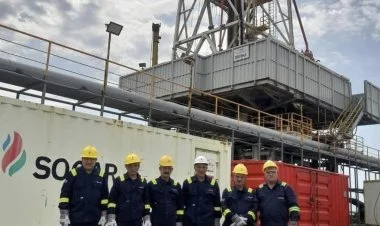“Günəşli” yatağında yeni hasilat quyusu istismara verilib