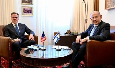 Netanyahu Blinkenlə görüşüb