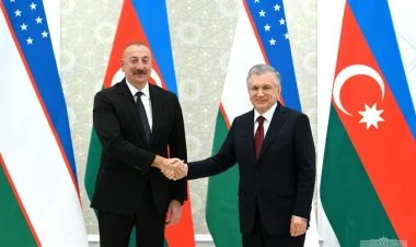 İlham Əliyev Özbəkistana dövlət səfəri edir