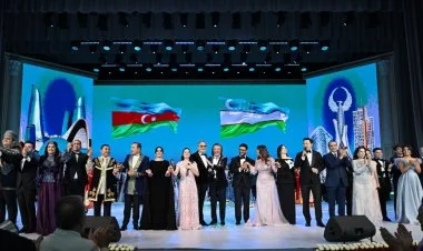 Azərbaycan və Özbəkistan incəsənət ustalarının qala konserti