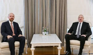 İlham Əliyev Bilal Ərdoğanı qəbul edib YENİLƏNİB