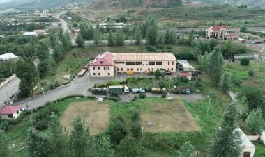 Xankəndi şəhərinin sukanal sahələrində bərpa işləri aparılıb